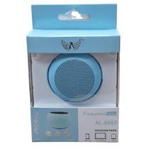 Caixinha de Som Bluetooth - AL 6883 - Portátil 3W - Cor Azul