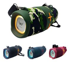 Caixinha De Som Bluetooth Caixa De Som Alto Falante Led Rgb