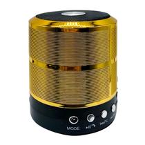 Caixinha De Som Bluetooth Colorida A'Gold WS-887 Caixinha De Som Bluetooth Colorida A'Gold WS-887