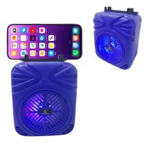 Caixinha De Som Bluetooth Led Rgb 10w Suporte Celular KA-9111 Caixinha De Som Bluetooth Led Rgb 10w Suporte Celular KA-9111