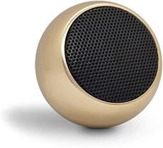 Caixinha de Som Bluetooth Mini Bolinha M3 Portátil 3W - Ouro Claro