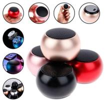 Caixinha de som Bluetooth mini metal Speaker Amplificada 3w