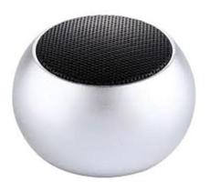 Caixinha De Som Bluetooth Mini Speaker 3w Portátil Usb Prata. - toys