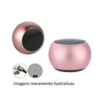 Caixinha De Som Bluetooth Mini Speaker Portatil Potente BOLINHA CORES