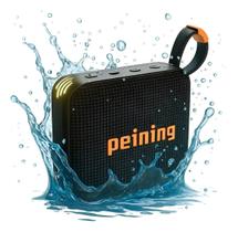 Caixinha De Som Bluetooth Pequena Portátil Resistente Água Cor Preto Caixinha De Som Bluetooth Pequena Portátil Resistente Água Cor Preto