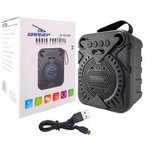 Caixinha De Som Bluetooth Recarregável Multimidia Grasep