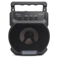 Caixinha de Som Grasep 21 Potência e Portabilidade com Bluetooth e FM