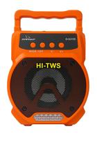 Caixinha de Som Grasep 21 Potência e Portabilidade com Bluetooth e FM