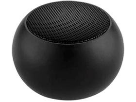 Caixinha De Som Mini Speaker 3W Portátil Bluetooth Metal Amplificada Preto