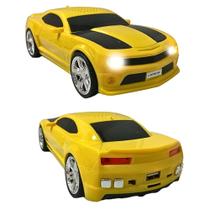 Caixinha de Som Portátil Camaro Bluetooth 5W Rádio FM USB SD P2 Bateria 1200mAh Amarelo ou Branco