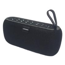 Caixinha De Som Potente Bluetooth Radio Relógio Digital Usb Kapbom