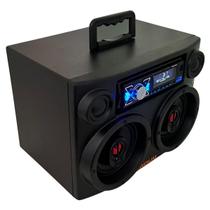 caixinha de som residencial com bluetooth usb controle remoto
