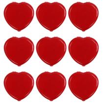 Caixinha Formato Coração Vermelho 7x7 Para Festas Com 20 Unidades - Russo Art