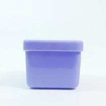 Caixinha Lembrancinha de Plástico 5x5 Lilás - 50 UN Caixinha Lembrancinha de Plástico 5x5 Lilás - 50 UN