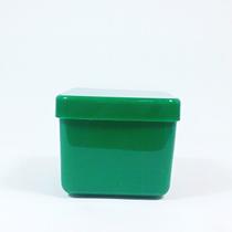 Caixinha Lembrancinha de Plástico 5x5 Verde Escuro - 100 UN