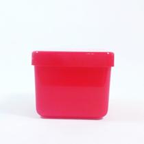 Caixinha Lembrancinha de Plástico 5x5 Vermelho - 100 UN