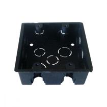 Caixinha Luz Plastica 4X4 Ivplast Preta Orelha Plastica - Kit C/50 Caixinha Luz Plastica 4X4 Ivplast Preta Orelha Plastica - Kit C/50