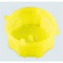 Caixinha Luz Plastica Fms Tramontina Amarela Orelha Pvc - Kit C/48 Caixinha Luz Plastica Fms Tramontina Amarela Orelha Pvc - Kit C/48