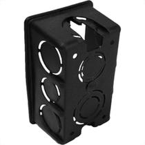 Caixinha Luz Preta Pvc 4X2 Mondiale - Kit C/150 Unidades - Marca não Definida