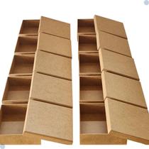 Caixinha Mdf Kit 10 Unidades 15x15x5 cm Lembrancinha Padrinhos Festa