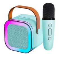 Caixinha Microfone Bluetooth S/ Fio Youtube Karaoke Infantil