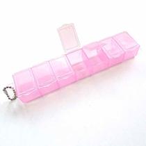 Caixinha organizadora 7 divisorias pedrarias comprimidos Caixinha organizadora 7 divisorias pedrarias comprimidos