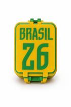 Caixinha para Figurinhas Vai Brasil 2026 Organizador Compacto para Coleção