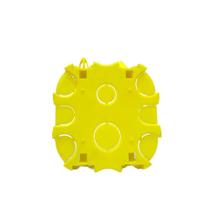 Caixinha para gesso drywall 4x4 amarela Cemar