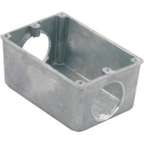 Caixinha Piso 4X2 Aluminio Baixa 3/4 2Saidas Caixinha Piso 4X2 Aluminio Baixa 3/4 2Saidas