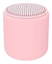 Caixinha Som Bluetooth Silicone Speaker Amplificada Rosa