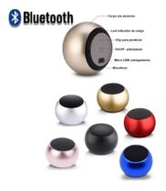 Caixinha Som Bluetooth Tws Metal Mini Speaker Amplificada 3w
