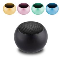 Caixinha Som Bluetooth Tws Metal Mini Speaker Amplificada 3w Potente - Altomex