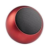 Caixinha Som Bluetooth Tws Metal Mini Speaker Amplificada 3w - Vermelho - CENTRÃO