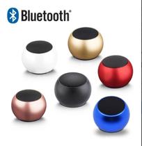 Caixinha Som Bluetooth Tws Metal Mini Speaker Amplificada 3w