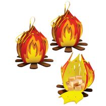 Caixinha Surpresa fogueira Festa Junina Decoração Lembrancinhas Eva