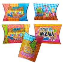 Caixinhas Docinhos Festa Junina 50 Unidades Kit 1