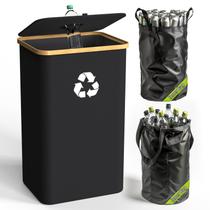 Caixote de reciclagem Pakusane 100L para cozinha interna e casa de 26 galões