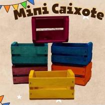 Caixote Mini Madeira Lembrancinhas Decoração 2 Unidades