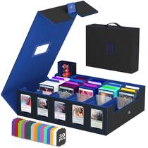 Caja de almacenamiento para cartas Gomyrod, 4200+ cartas, 5 filas Caja de almacenamiento para cartas Gomyrod, 4200+ cartas, 5 filas