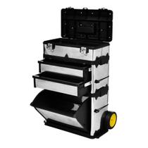 Caja de Herramientas Rodante Ergode 140301 con 2 Ruedas 56x35x77-92 cm