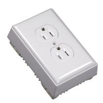 Caja para Toma de Corriente Legrand Wiremold NMW2-D Blanca para Sistema de Canaletas