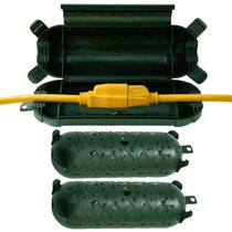 Caja Protectora Impermeable para Cable de Alimentación YOJOE Paquete de 3 para Exterior