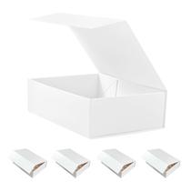 Cajas de Regalo HcoHlow 23x17x7 cm con Cierre Magnético Blanco