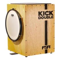 Cajon E Bumbo 12 Kick Box Double Samaúma 2 Captação Fsa