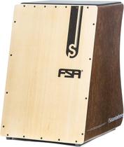 Cajon Elétrico FSA Standard FS2508 Captação Dupla Tabaco