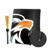 Cajon Elétrico Preto Com Vassourinha Standard C80 Voik By FSA