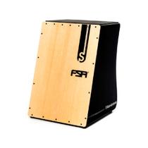Cajon fsa fs2501 standard eletroacústico preto