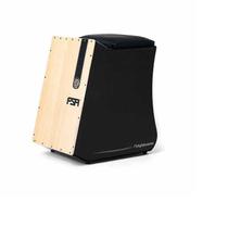 Cajon FSA Gibão Preto Assento Estofado Captação Dupla FGB6501 Cajon FSA Gibão Preto Assento Estofado Captação Dupla FGB6501