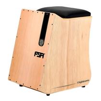 Cajon Gibão Series FSA Eletroacústico Captação Dupla Natural