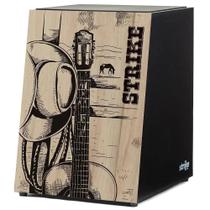 Cajon Inclinado Fsa Acústico Strike Series Sertão Sk4042 Assento em E.V.A.